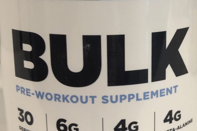 The Chemistry Behind Common Workout Supplements