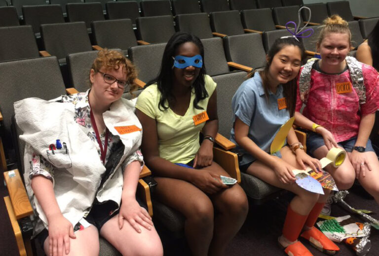 Dressing Up as Dora for Science