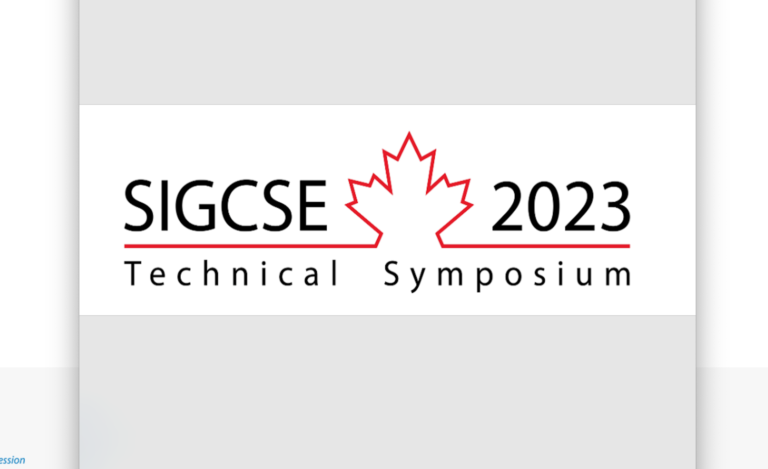 Reflections on Attending a Computer Science Education Conference