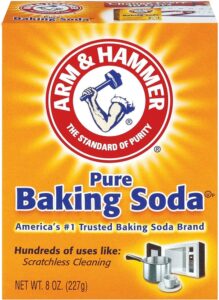 Box of baking soda.