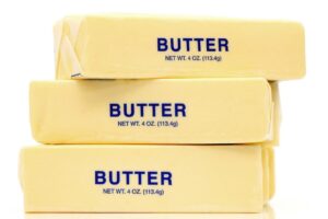 3 sticks of butter.